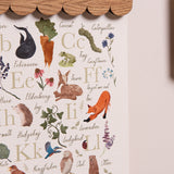 Nature Alphabet Print