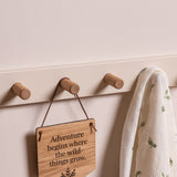 The Peg Rail - Light Clay