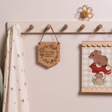 "You Belong..." Hanging Wooden Pennant Flag