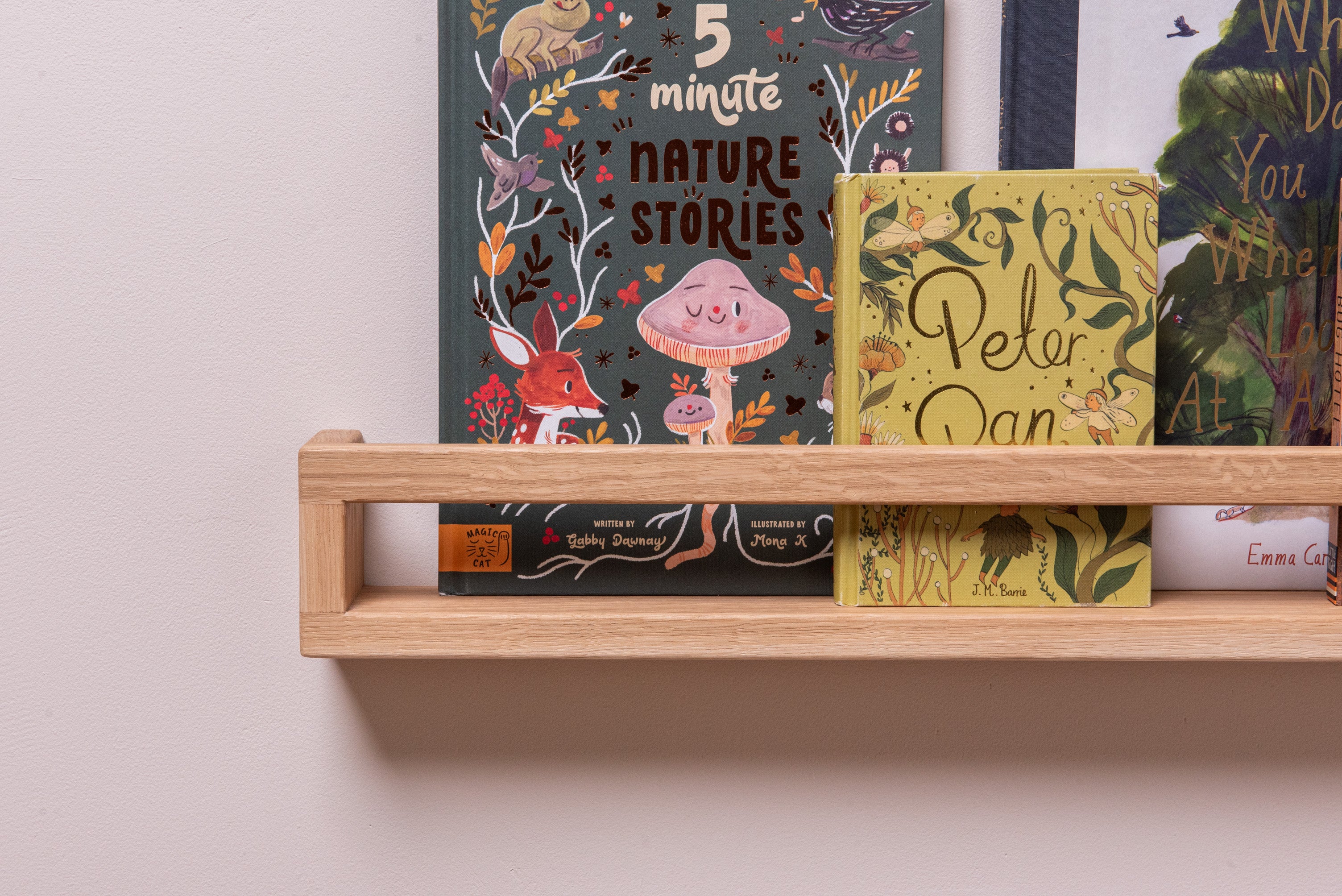 The Signature Bookshelf - Solid Oak