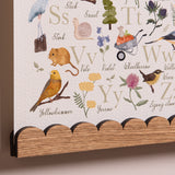 Nature Alphabet Print
