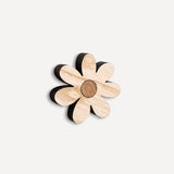Magnetic Flower Picture Hanger - Ash / Oak