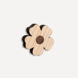 Magnetic Flower Picture Hanger - Ash / Walnut