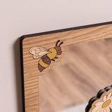 Nature's Folk Mirror - The Bee and Mouse