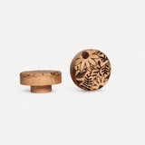 Round Oak Wall Hook - Bloom