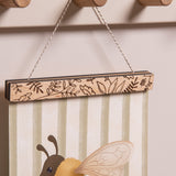 Woodland Leaf Picture Hanger - Maple