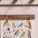 Woodland Leaf Picture Hanger - Oak