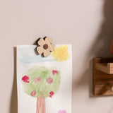 Magnetic Flower Picture Hanger - Ash / Walnut