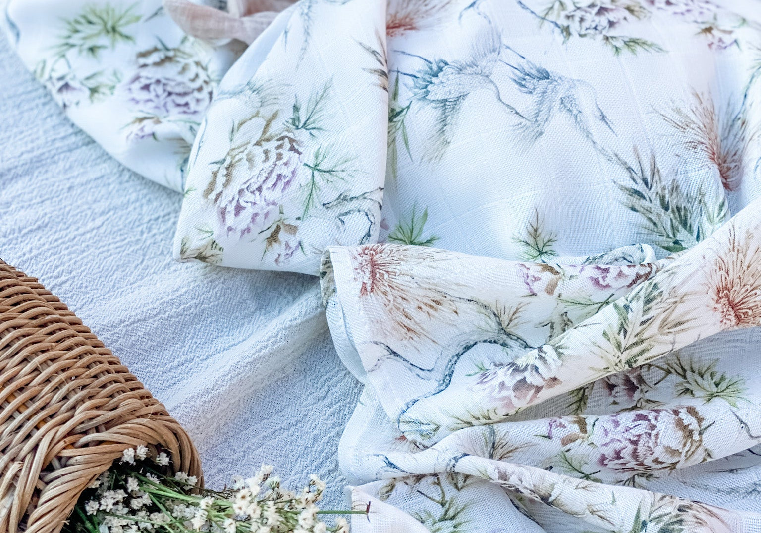 Muslin Swaddle Blanket - Olette