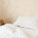 Muslin Cotbed Duvet Set - Botanical