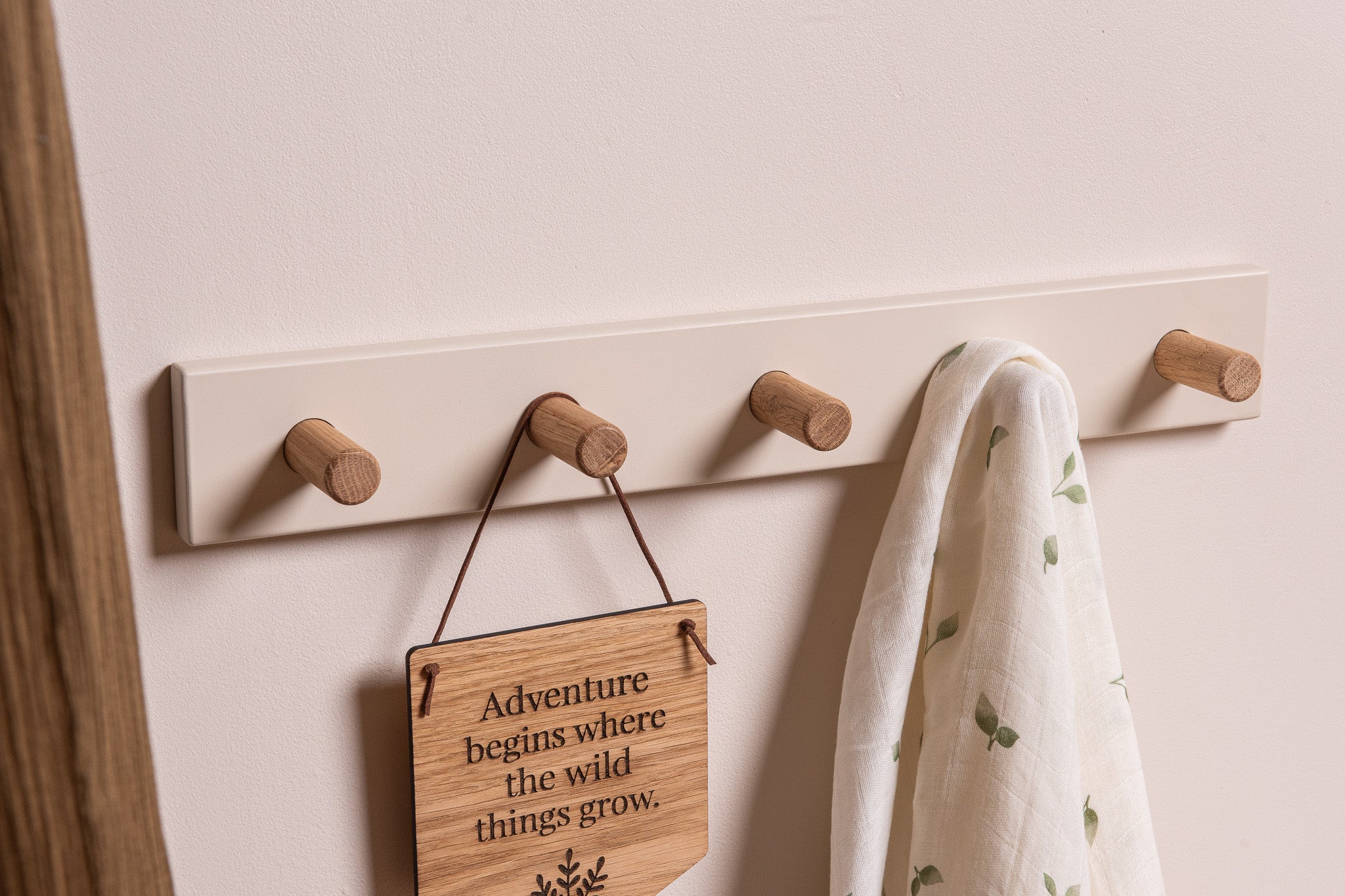 The Peg Rail - Light Clay