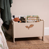 Toy Box, Open Top - Light Clay
