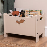 Toy Box, Open Top - Light Clay