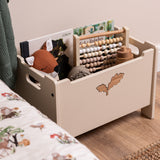 Toy Box, Open Top - Light Clay