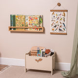 Toy Box, Open Top - Light Clay