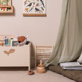 Toy Box, Open Top - Light Clay