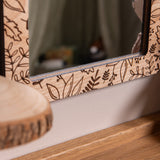 Maple Mirror - Woodland Leaf
