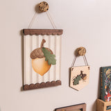 Round Oak Wall Hook - Meadow