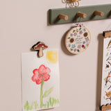 Wall Magnet Picture Hanger - Mushroom