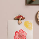 Wall Magnet Picture Hanger - Mushroom
