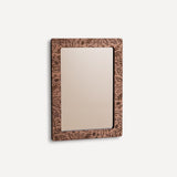 Walnut Mirror - Woodland Leaf