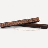 Woodland Leaf Picture Hanger - Walnut