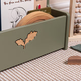 The Book Storage Caddy - Woodland Sage