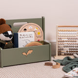 The Book Storage Caddy - Woodland Sage