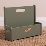 The Book Storage Caddy - Woodland Sage