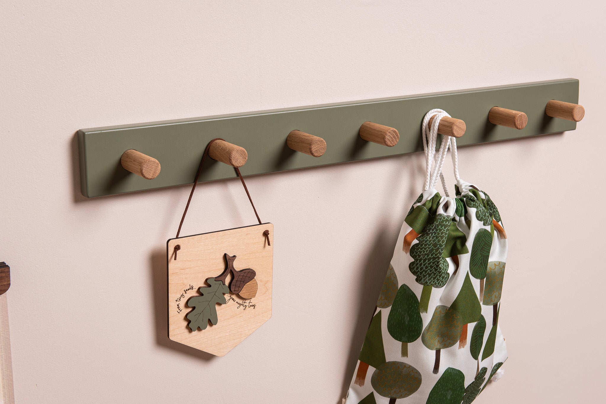 The Peg Rail - Woodland Sage