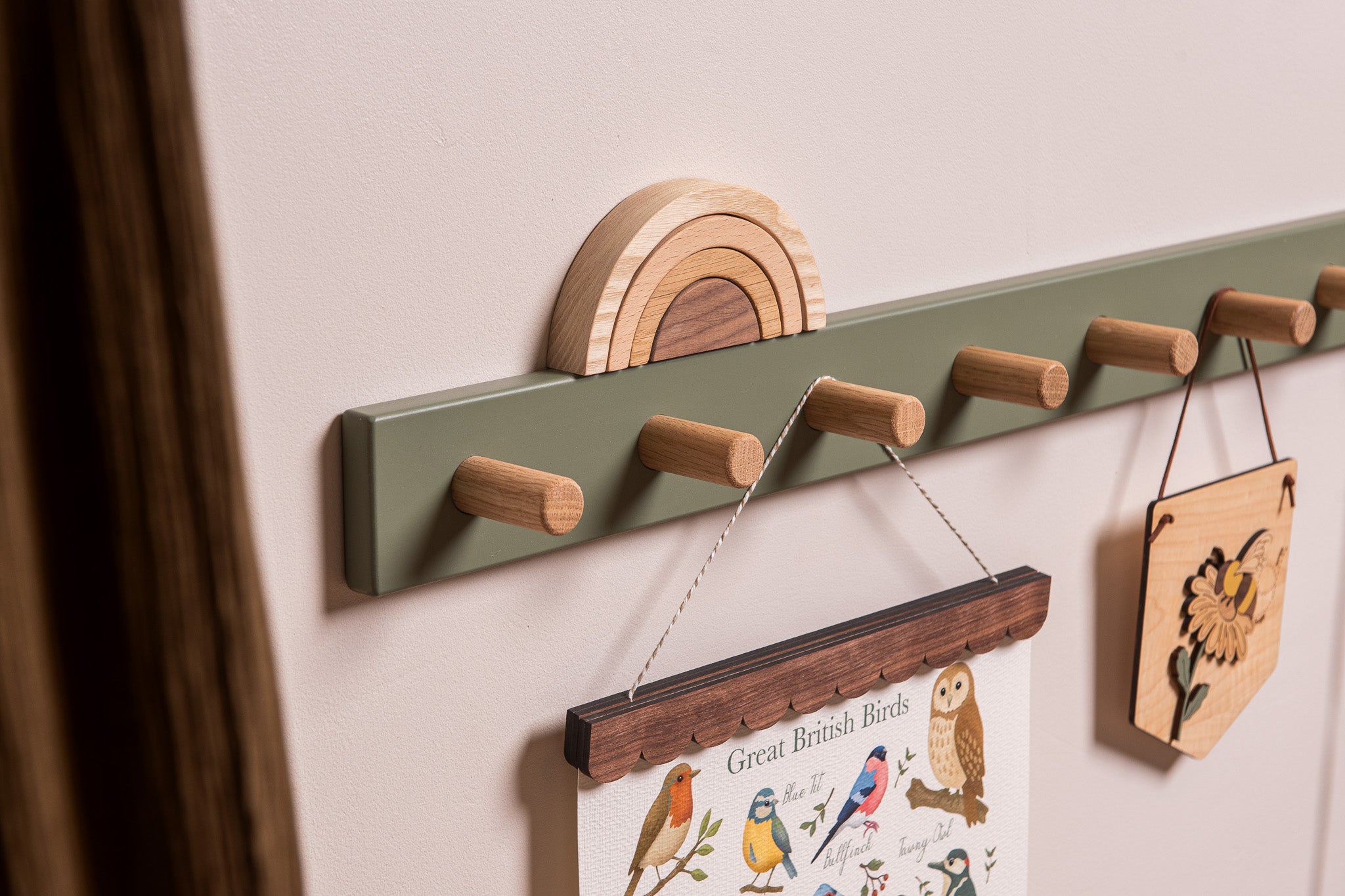 The Peg Rail - Woodland Sage