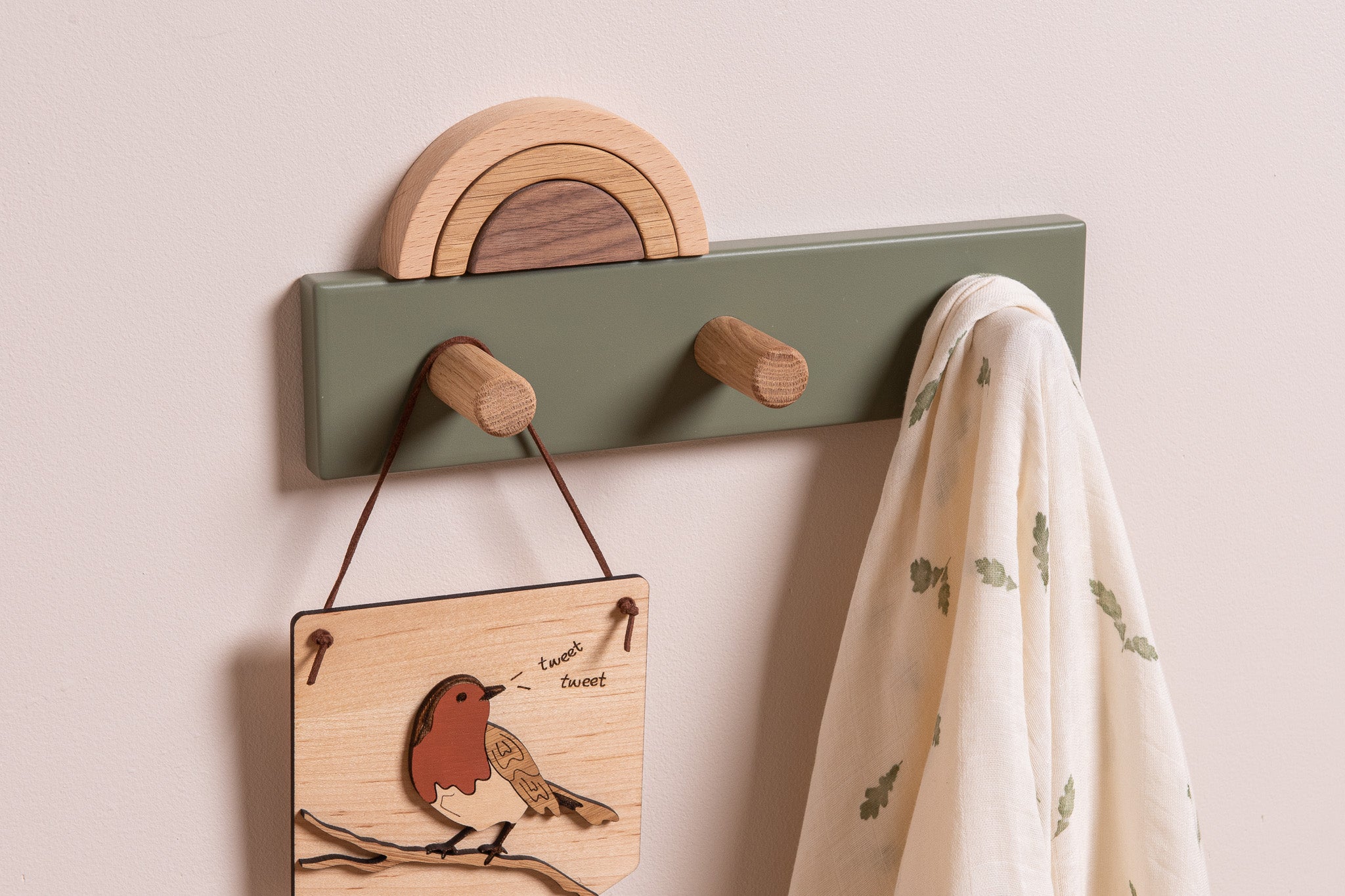 The Peg Rail - Woodland Sage