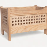 Toy Box, Open Top - Solid Ash