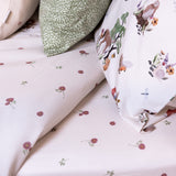 Fitted Bed Sheet, Single - Meadow